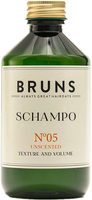 Bruns No 05 Shampoo Unscented Texture & Volume